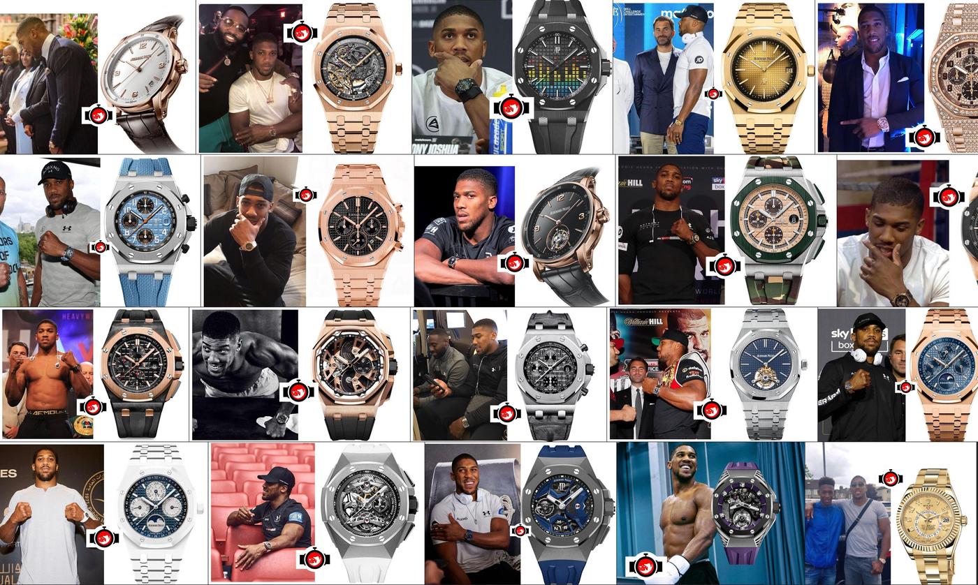 Inside the Luxurious World of Anthony Joshua's Watch Collection
